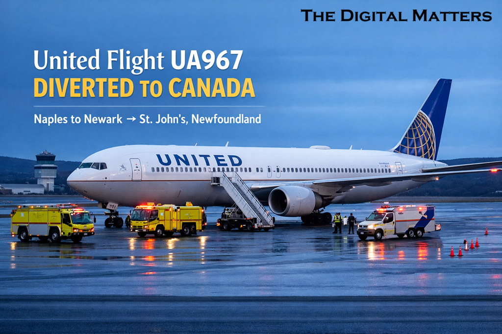 United Flight UA967 Diverted