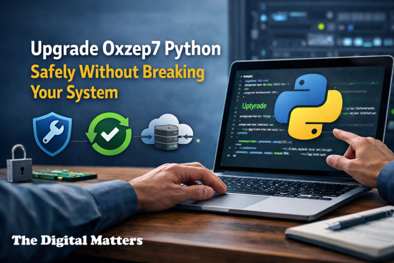 Upgrade Oxzep7 Python
