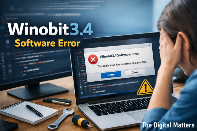 Winobit3.4 Software Error