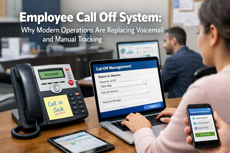 Employee Call Off System: Why Modern Operations Are Replacing Voicemail and Manual Tracking