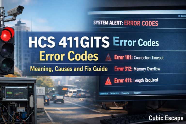 HCS 411GITS Error Codes
