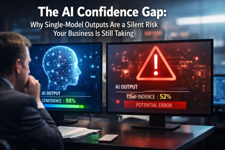 The AI Confidence Gap: Why Single-Model Outputs Are a Silent Risk Your Business Is Still Taking