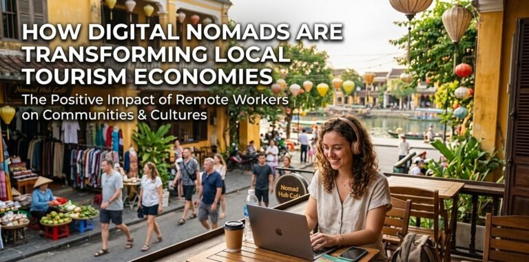 How Digital Nomads Are Transforming Local Tourism Economies